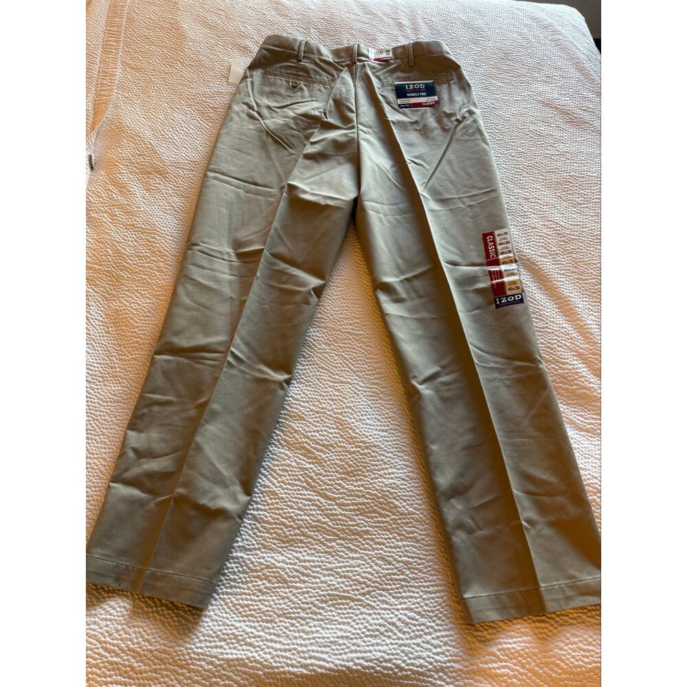 Izod Chino Classic Men’s Size 40x36 - Picture 4 of 6